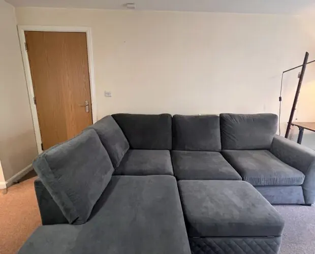 DFS Graphite Orka corner Sofa