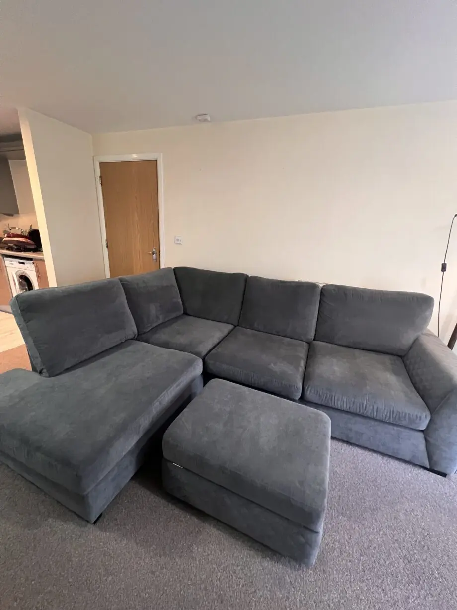 DFS Graphite Orka corner Sofa
