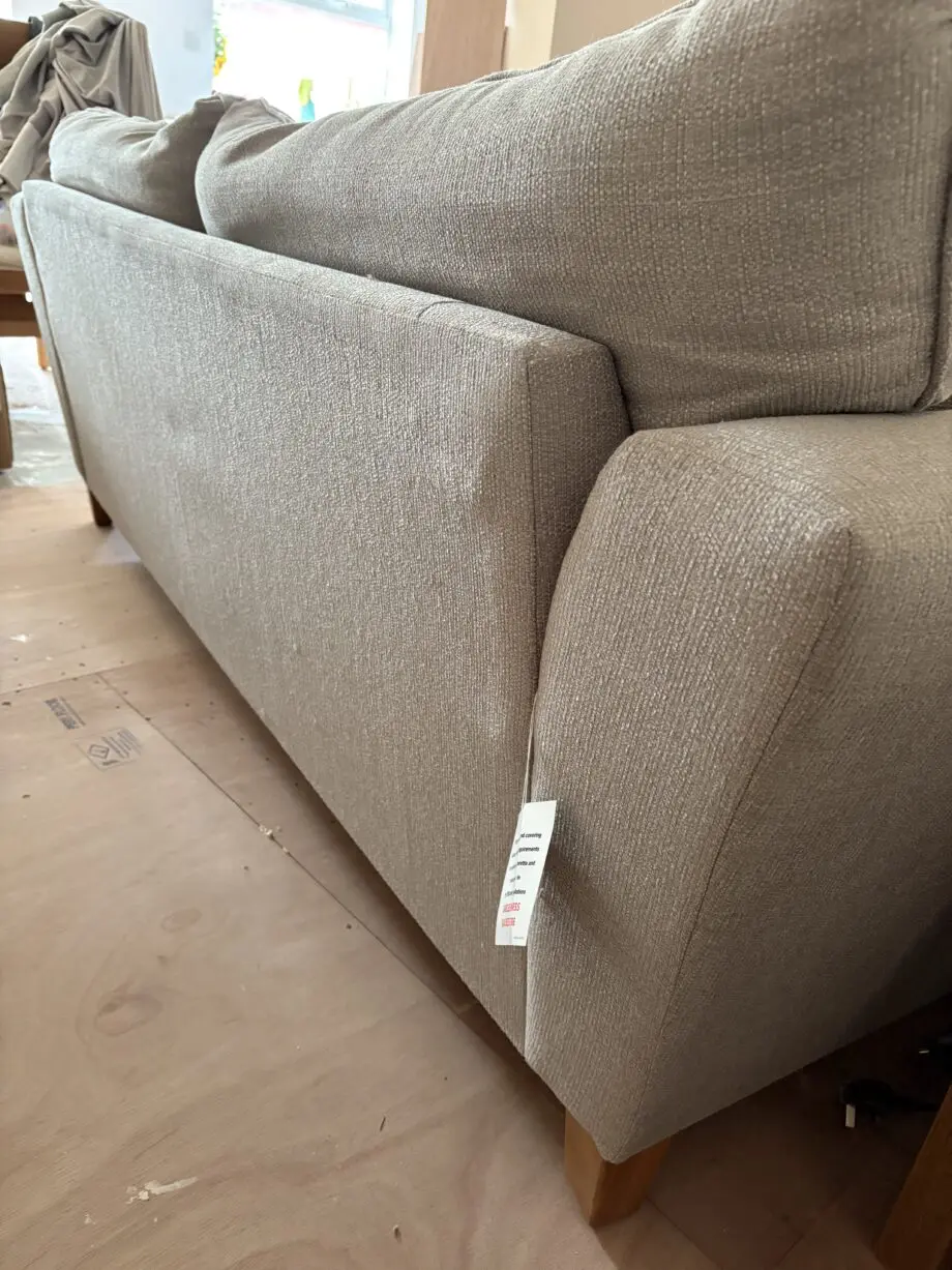 Scs grey Theo 2 and 3 seater sofas