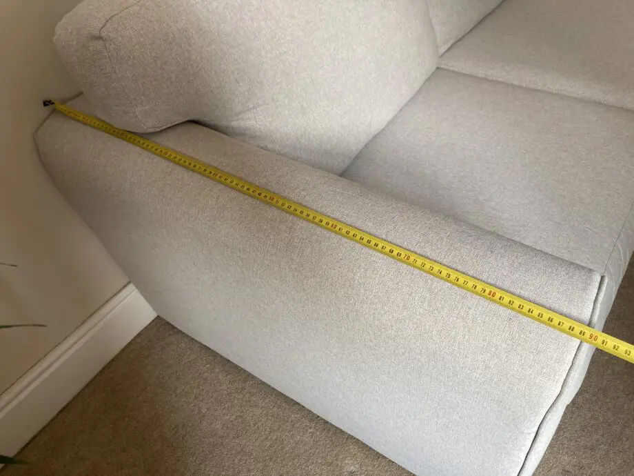 Light beige Dunelm 3 seater sofa in excellent condition