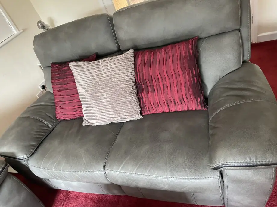 DFS Smoke Grey Bey Sofa Set