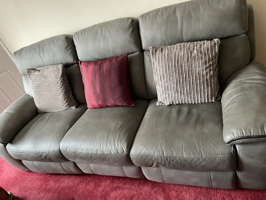 DFS Smoke Grey Bey Sofa Set
