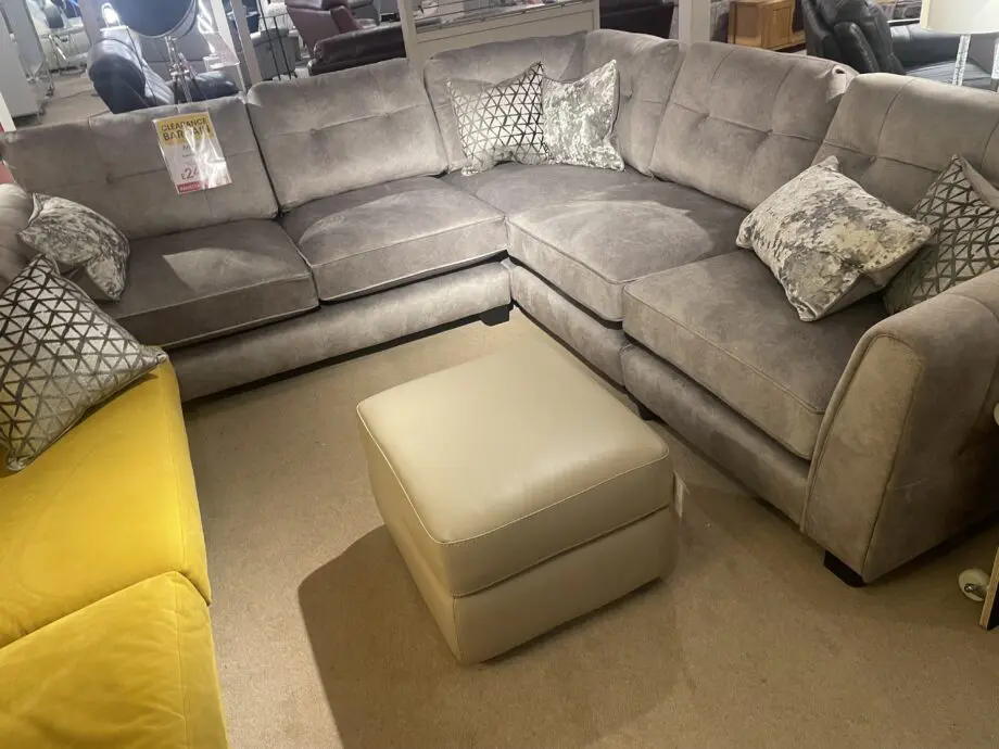 Furniture village sofa L-shape