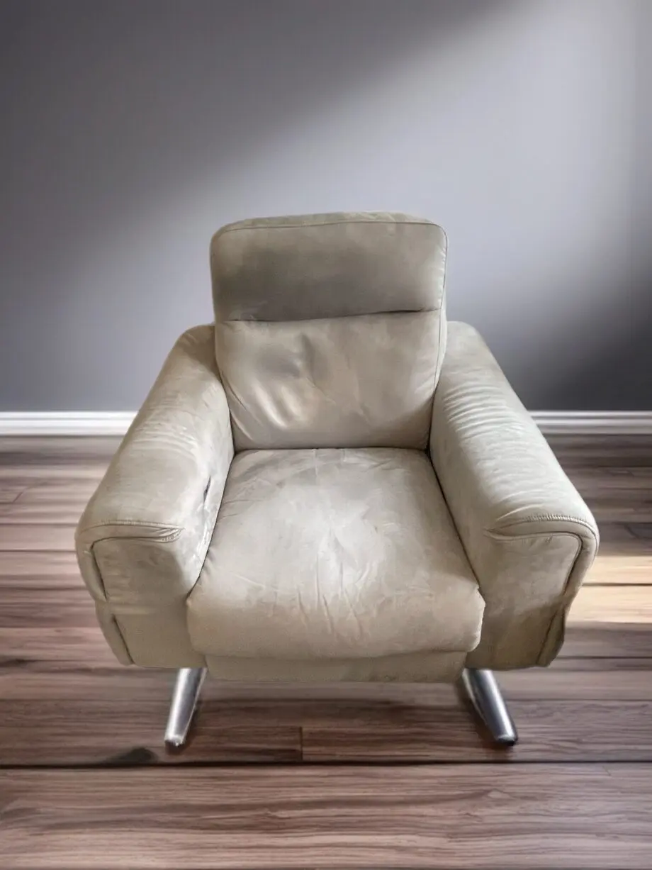 Furniture Village Anakin Grey Fabric Power Recliners