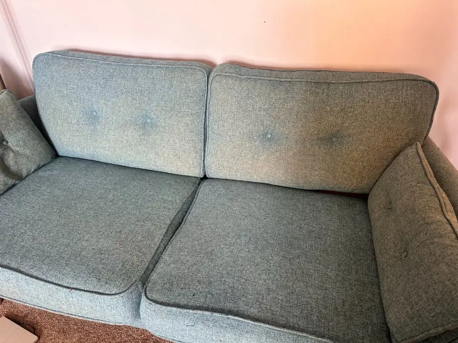 DFS French Connection Teal Zinc sofas