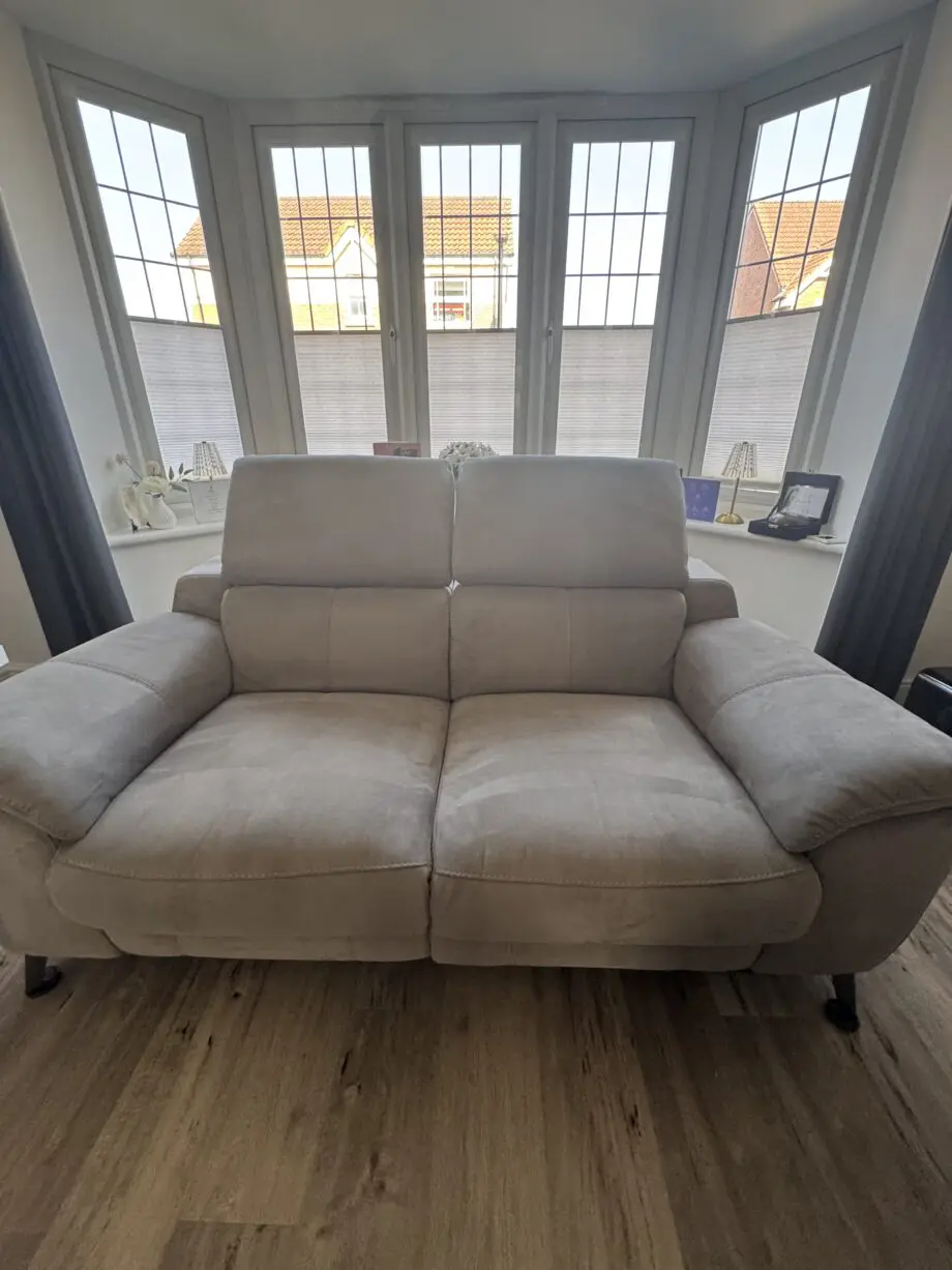 2 x Sofology electric reclining settees