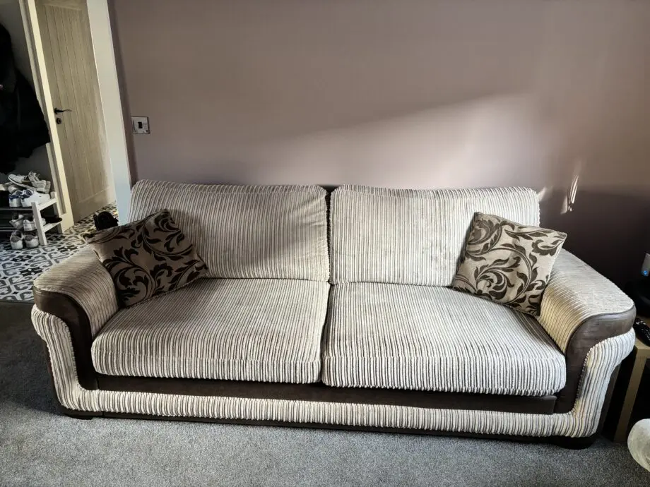 2 x 4 seater sofas
