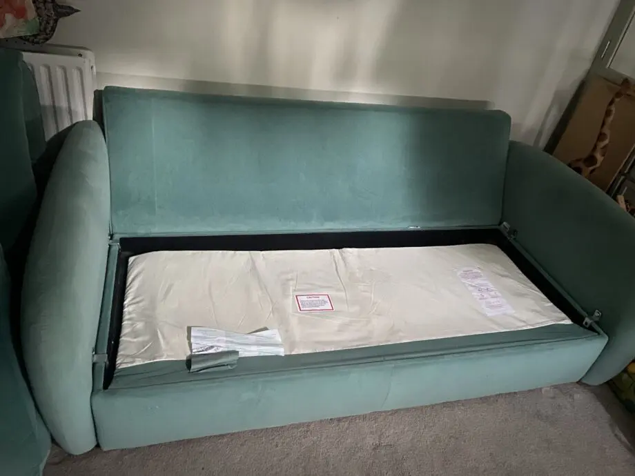 Snug Cloud Sundae 3 Seater Sofa Bed - Warm Teal