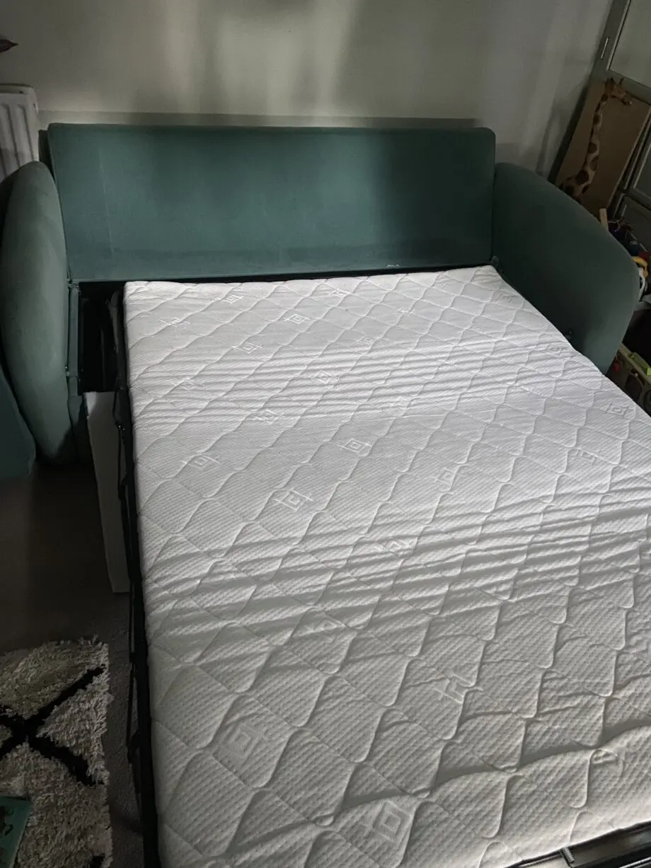 Snug Cloud Sundae 3 Seater Sofa Bed - Warm Teal