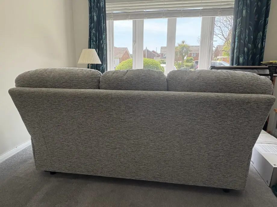 Bradbeers G-Plan 3 seater sofa + leg riser armchair