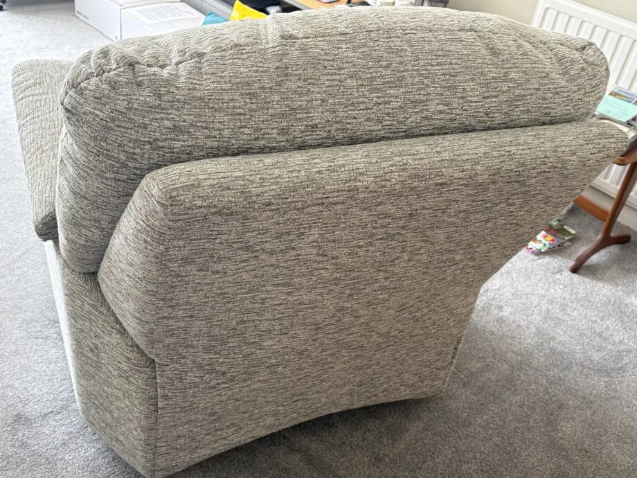 Bradbeers G-Plan 3 seater sofa + leg riser armchair