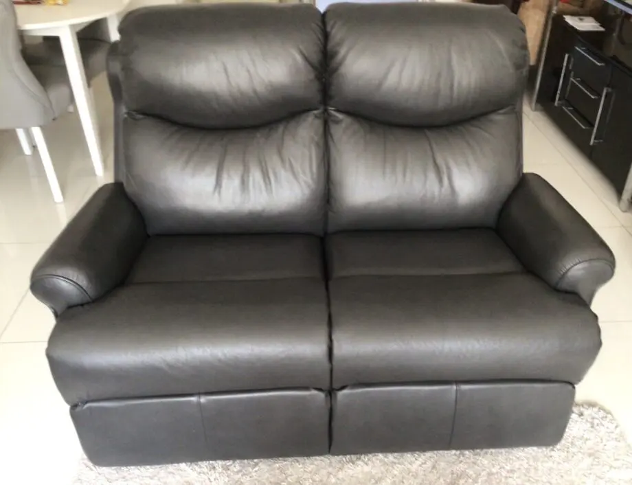 SCS g plan leather sofa