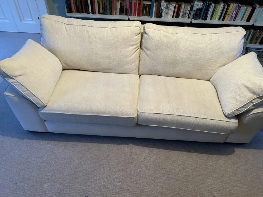 Oakmeal three seater sofa