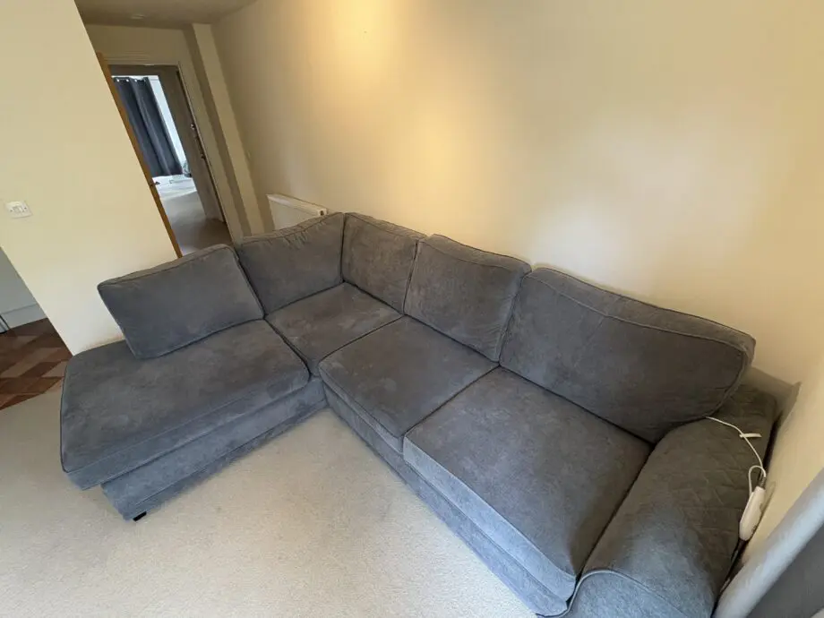 DFS GREY ORKA CORNER SOFA