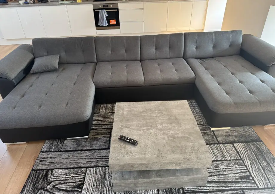 U-shape sofa bed