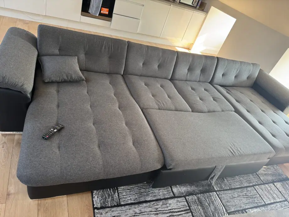 U-shape sofa bed