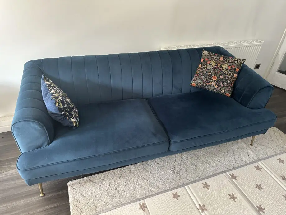 DFS enchanted sofa set- blue