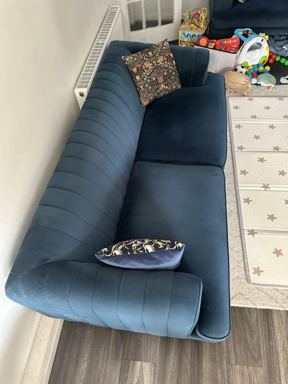 DFS enchanted sofa set- blue