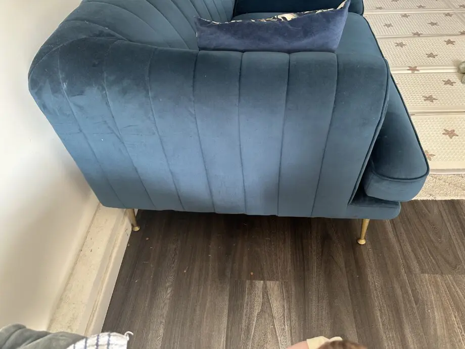 DFS enchanted sofa set- blue
