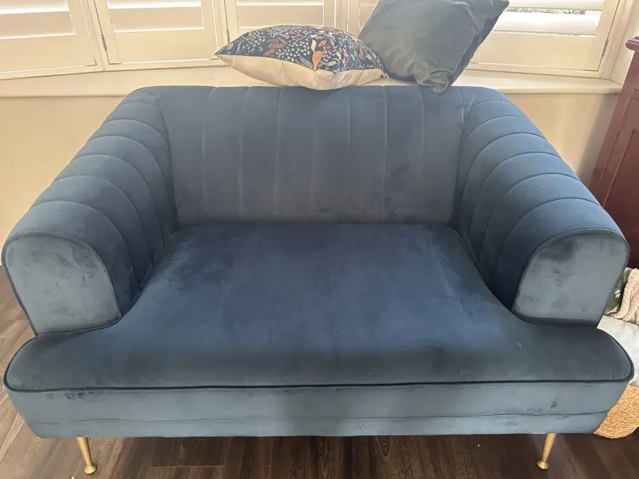 DFS enchanted sofa set- blue