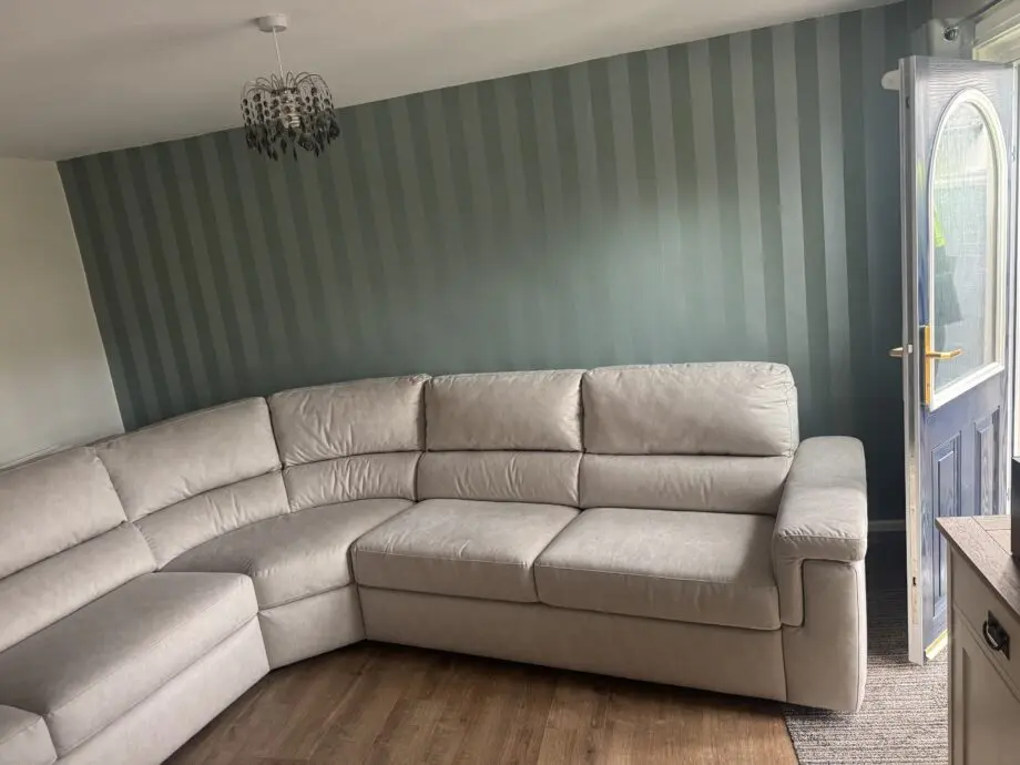 Brand new Italian made large corner sofa