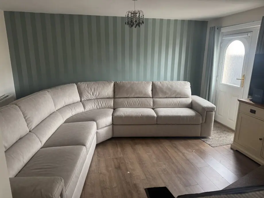 Brand new Italian made large corner sofa