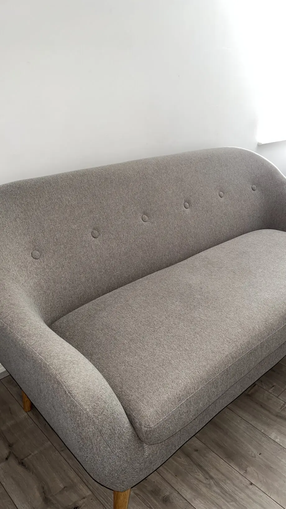 EGEDAL Sofa EGEDAL 2.5-seater light grey fabric