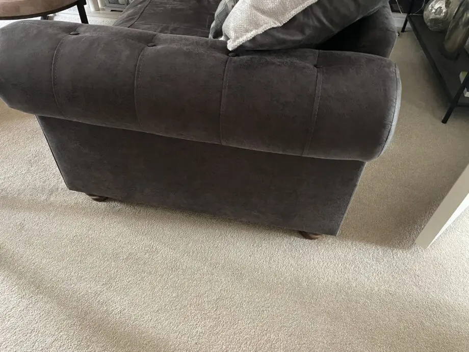 DFS Grey 4 Seater & Cuddle Chair 6 Months Old
