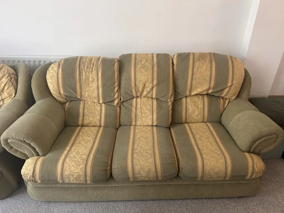 Sofa set with footstool