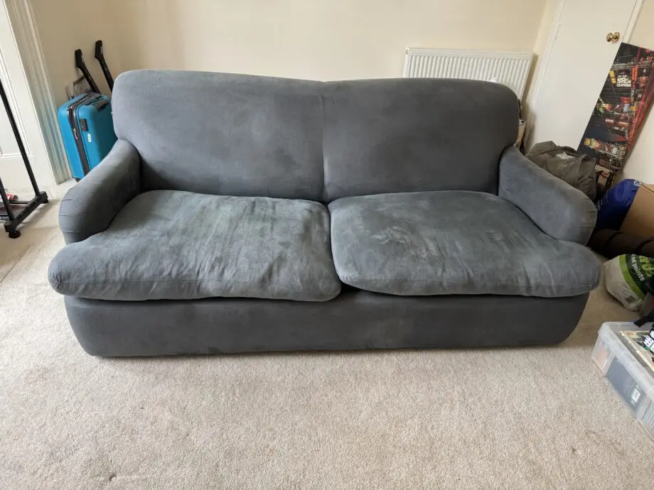 Charcoal grey Loaf sofa bed