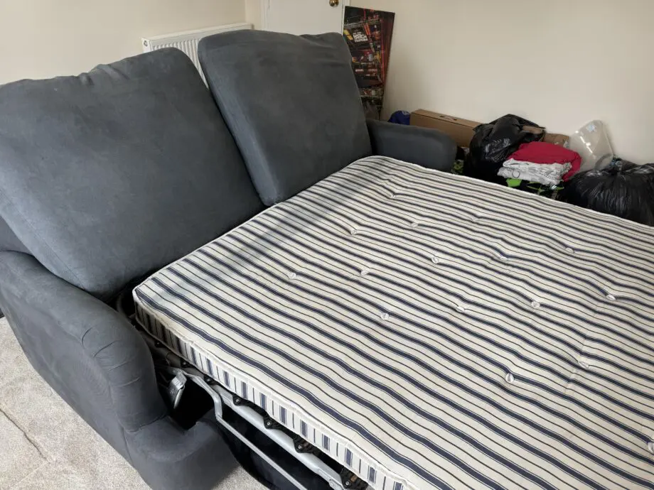 Charcoal grey Loaf sofa bed