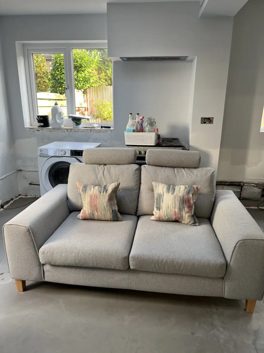 Sofology Demure Grey Weave Mix Sofa
