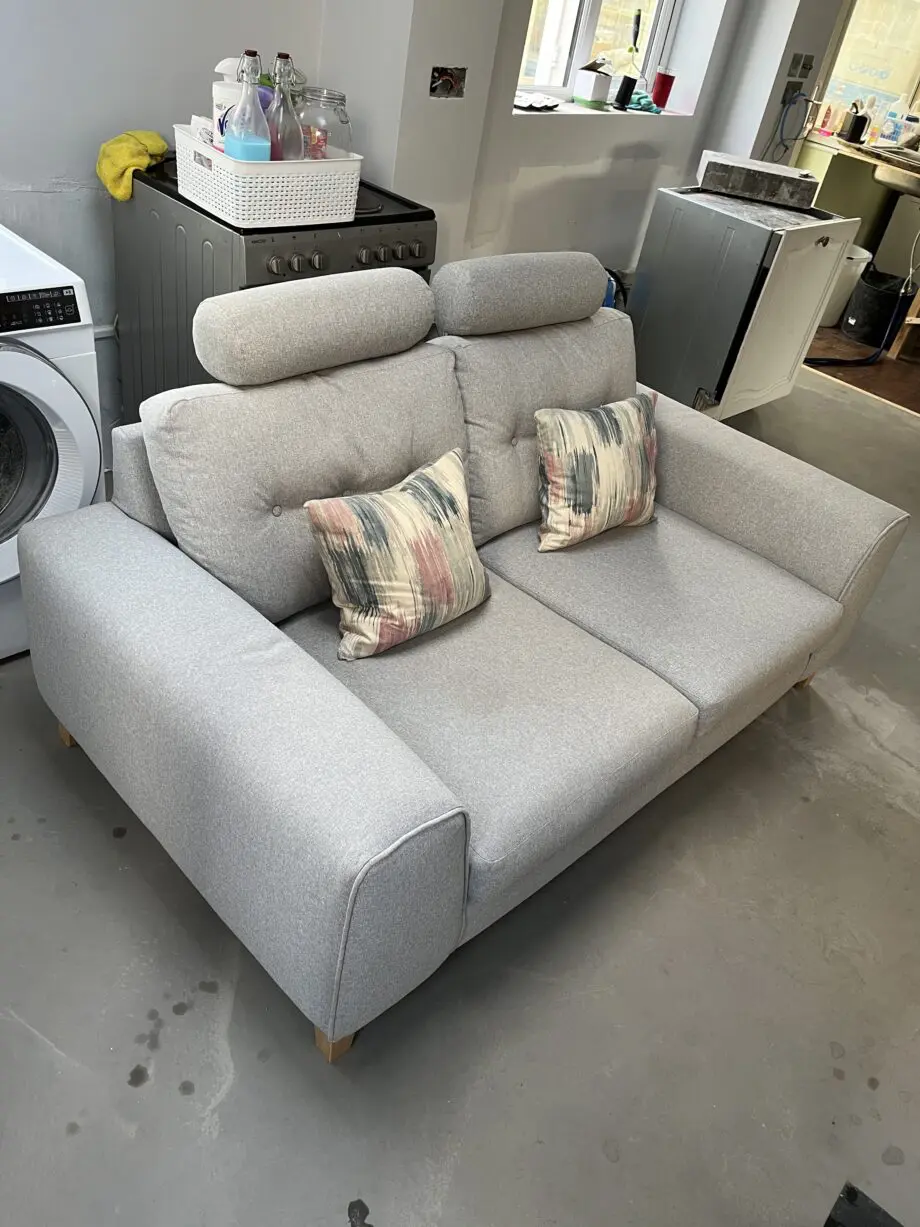 Sofology Demure Grey Weave Mix Sofa