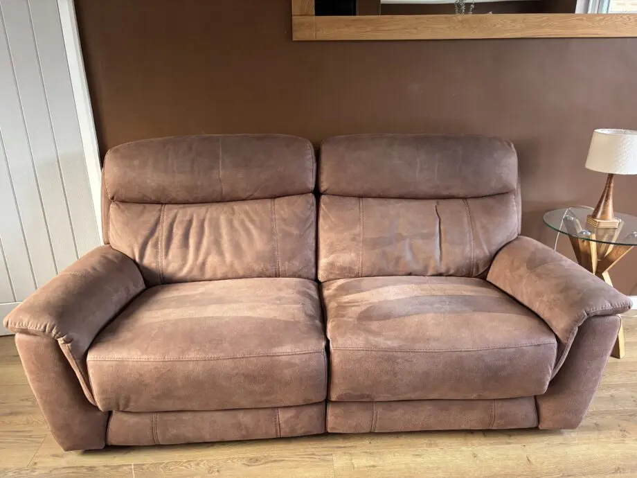 DFS Ronan 3 seater & 2 seater power recliner sofas