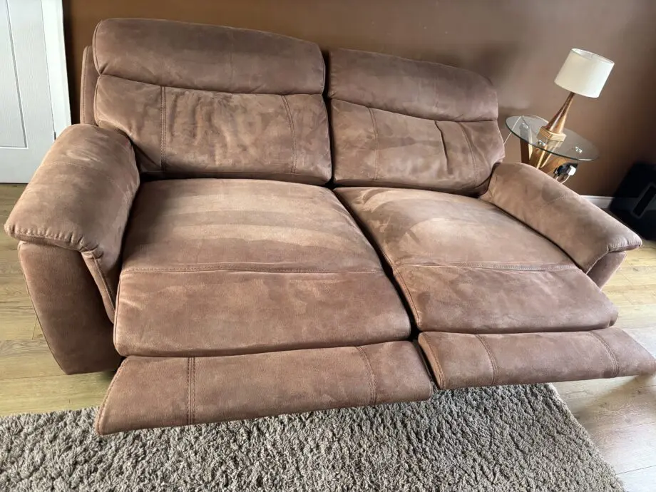 DFS Ronan 3 seater & 2 seater power recliner sofas