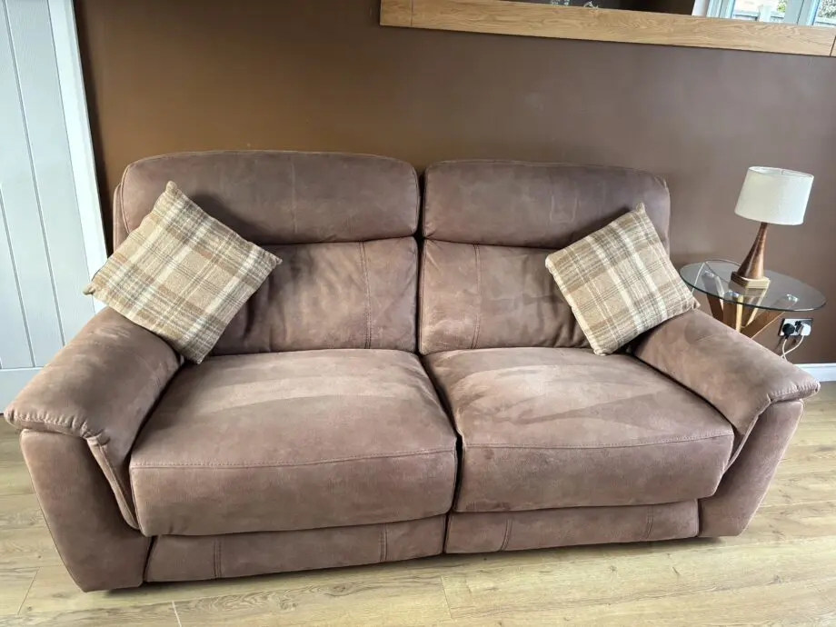 DFS Ronan 3 seater & 2 seater power recliner sofas