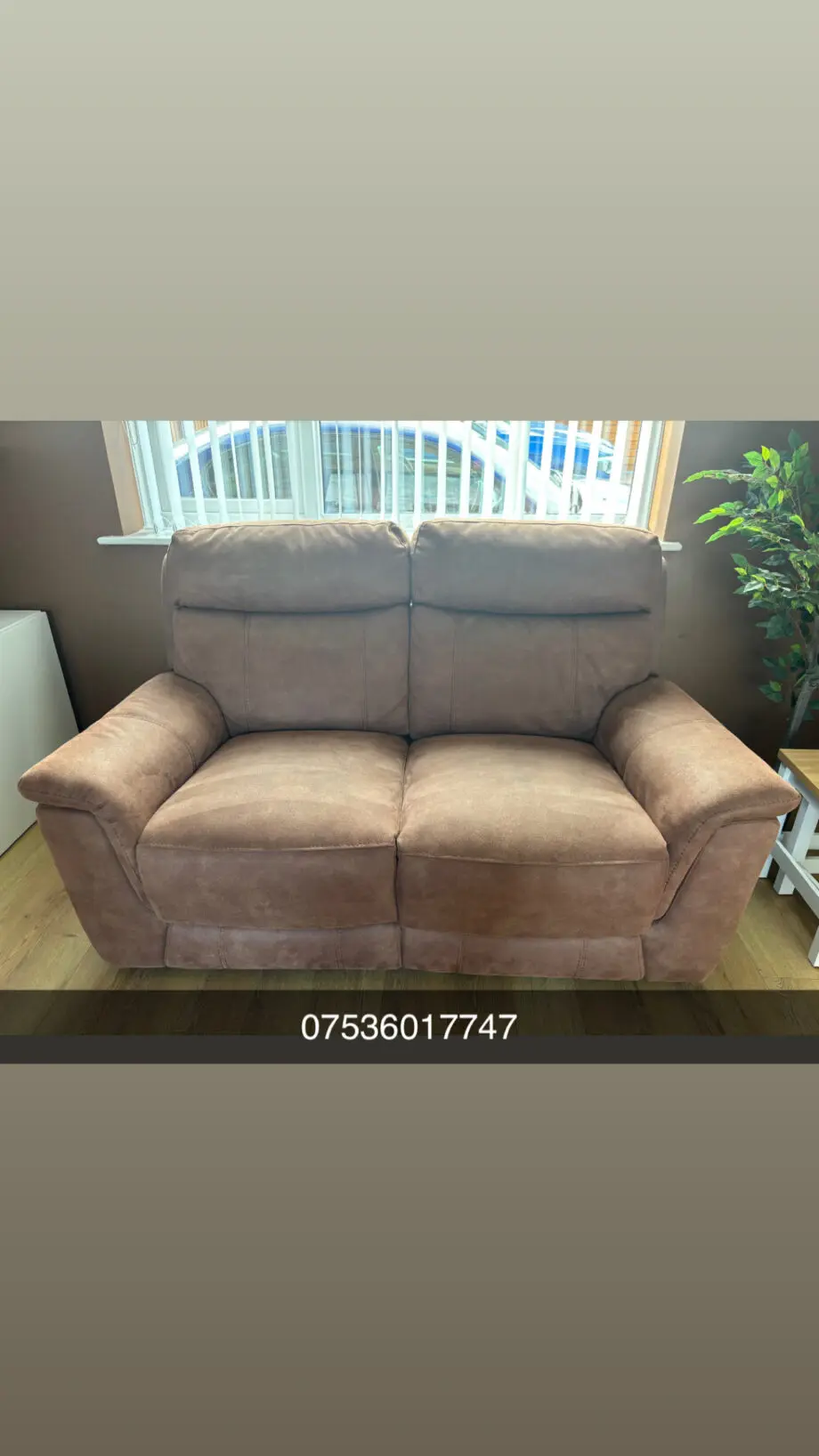 DFS Ronan 3 seater & 2 seater power recliner sofas