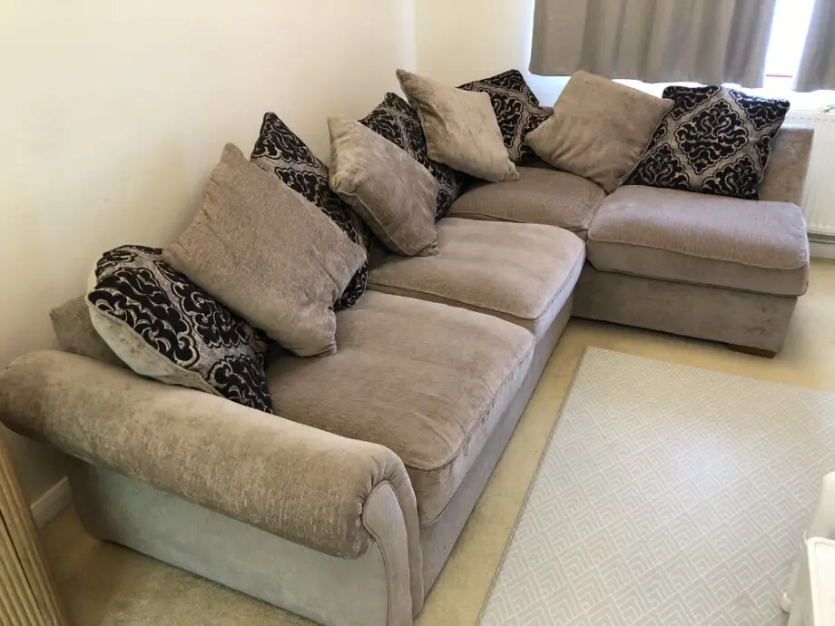 DFS Brown Corner sofa
