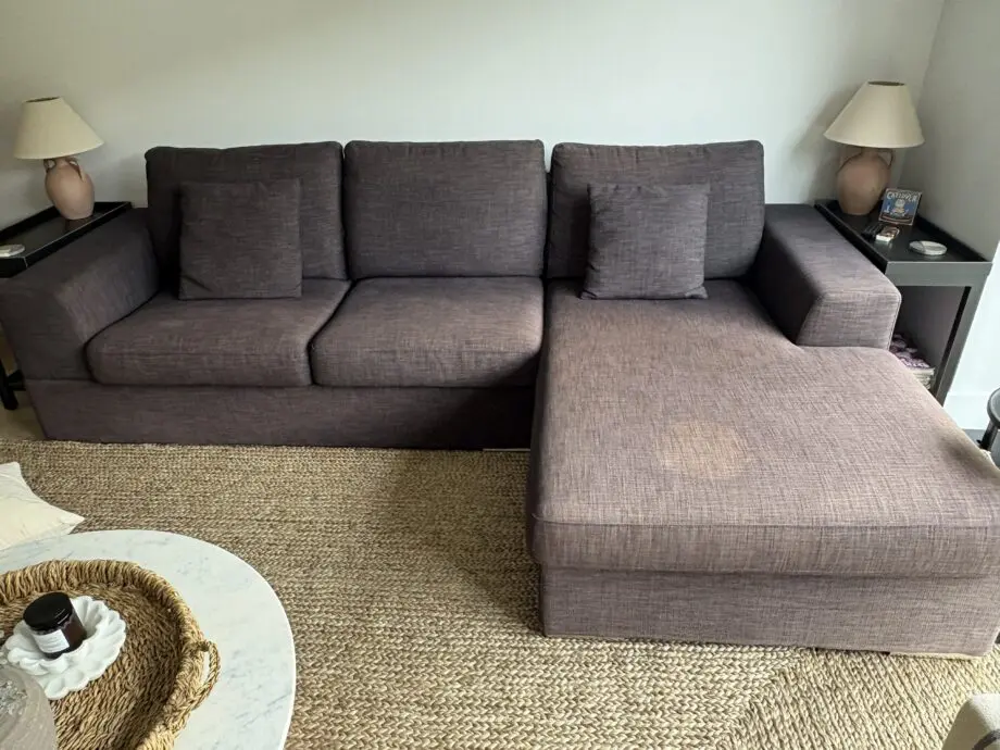 Dwell right hand corner sofa bed