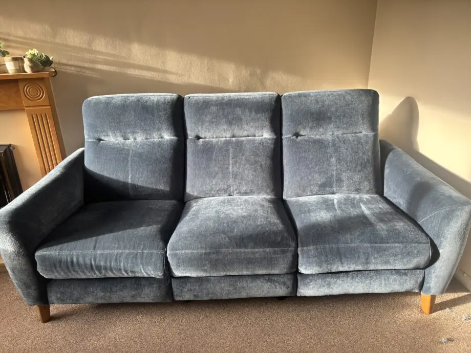 Oak Furniture Land 3 Seater Electric Recliner Sofa