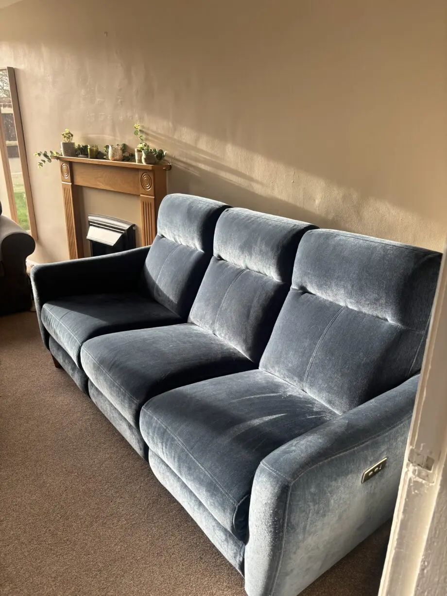 Oak Furniture Land 3 Seater Electric Recliner Sofa