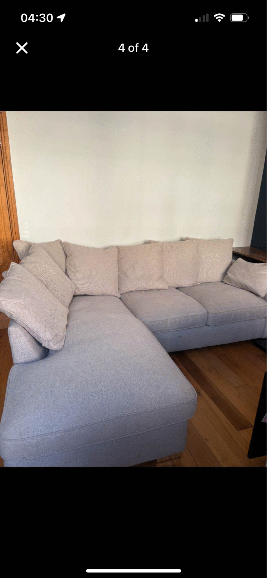 SOFA CLUB Chiswick Soft Woven Texture Left Corner Sofa - Desert Sand