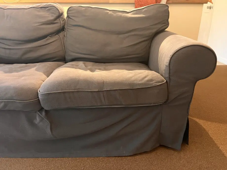 IKEA Hakebo Dark Grey Ektorp - 2 seater sofa
