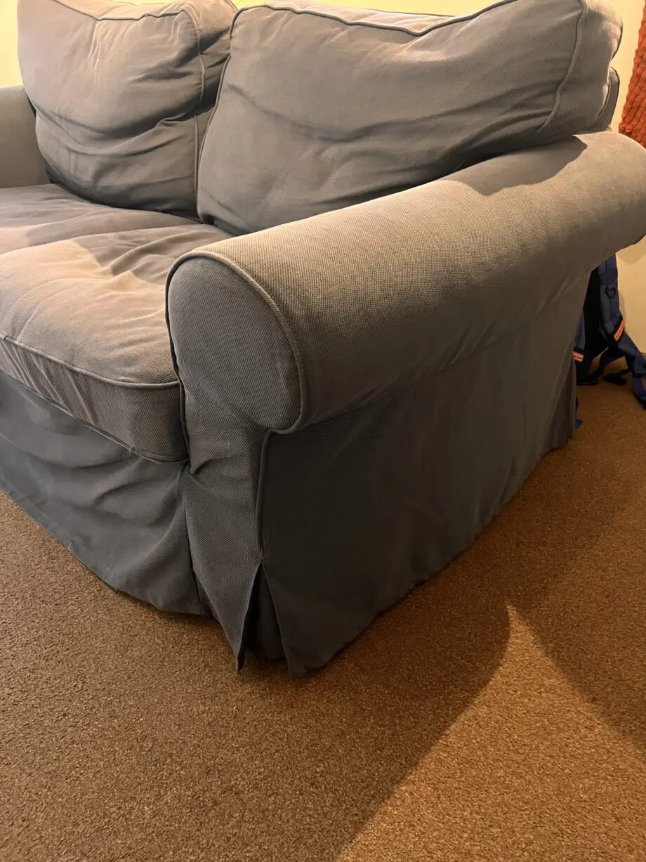 IKEA Hakebo Dark Grey Ektorp - 2 seater sofa