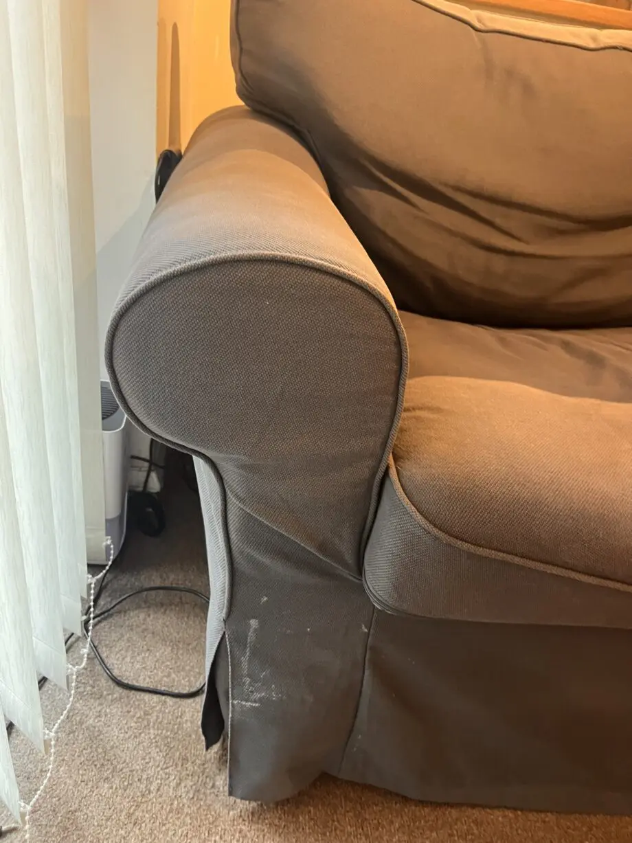 IKEA Hakebo Dark Grey Ektorp - 2 seater sofa