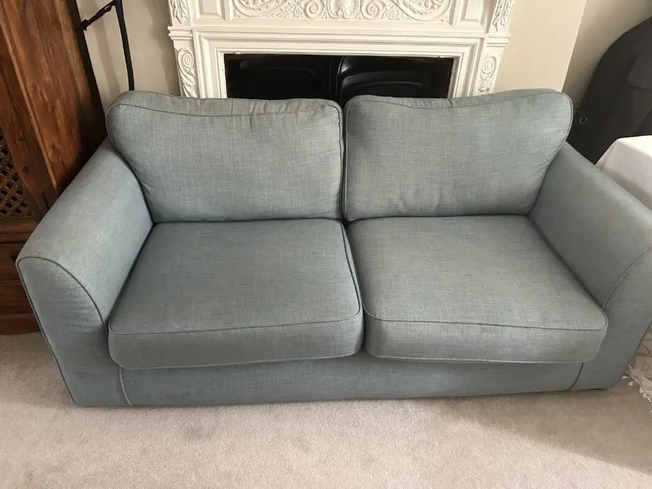 FREE pair of DFS blue sofas