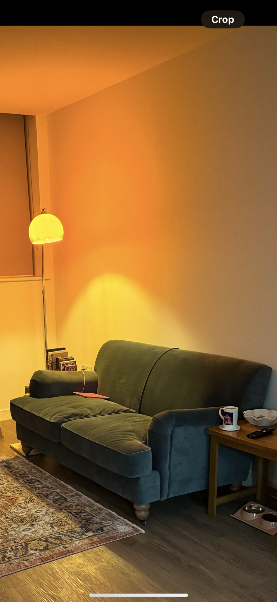Made Green/Blue 2 seater sofa