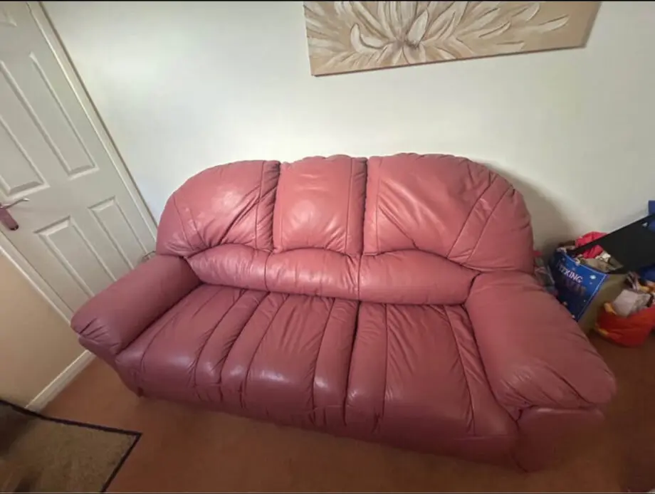 Pink Leather Suite