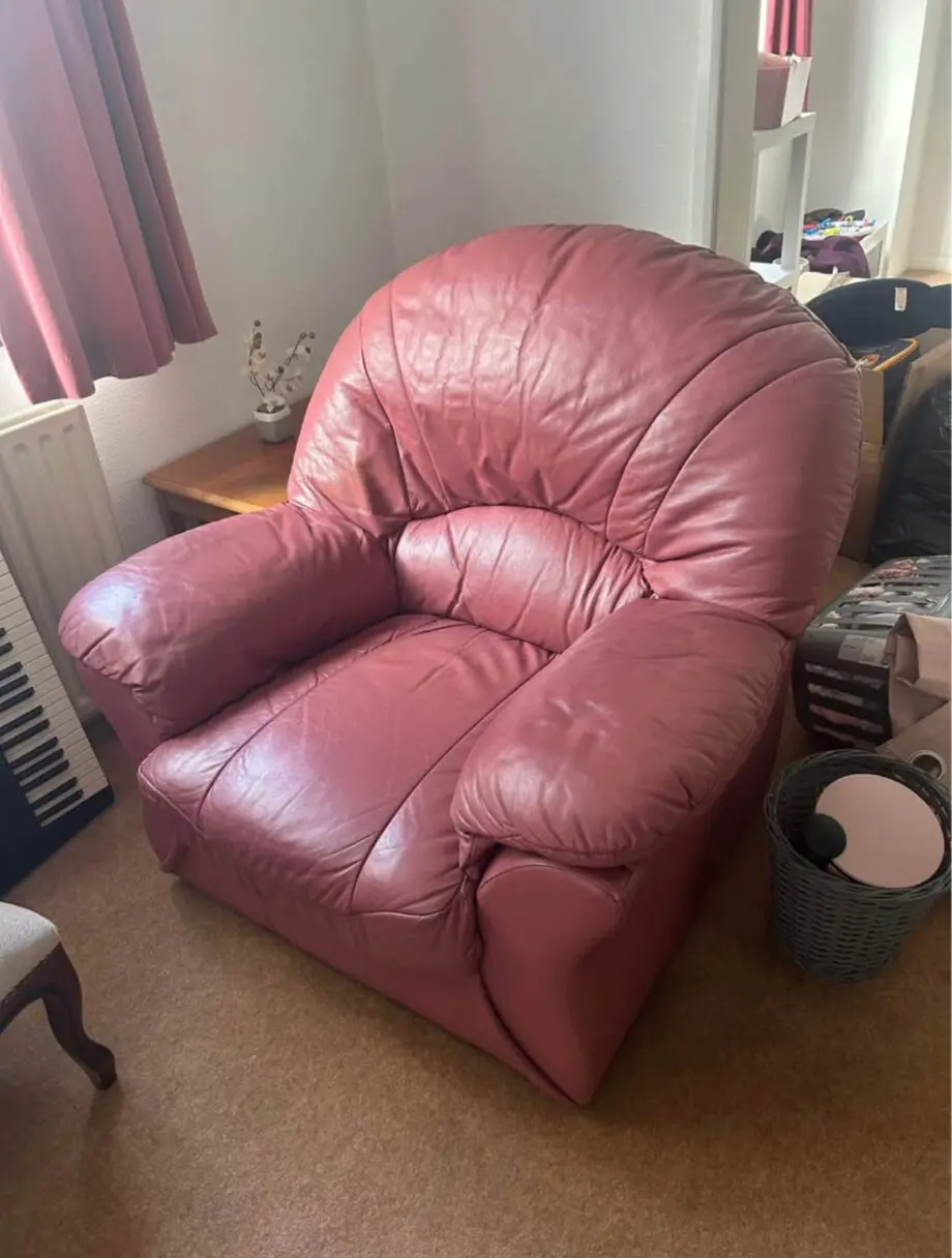 Pink Leather Suite