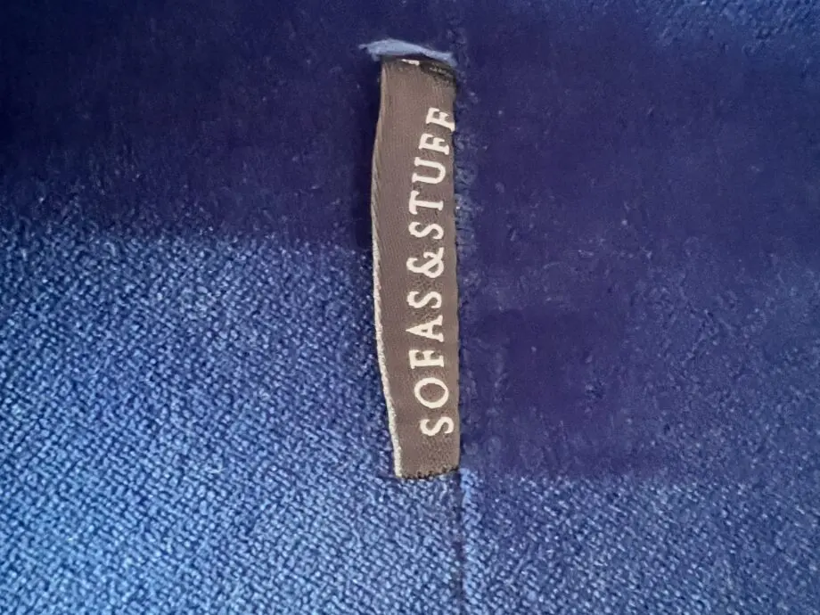 2 Seater Blue Sofa and Stuff Sofa https://sofasandstuff.com